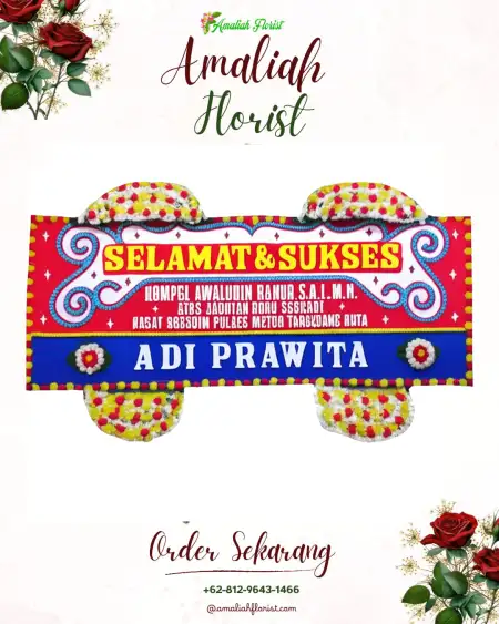 Papan Bunga Ucapan Selamat Pasar Modern Bsd